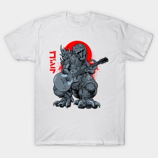 GODZILLA THE STREET MUSICIAN T-Shirt